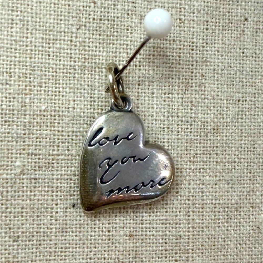 Love You More Charm - Retired